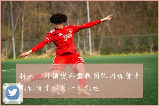 孙兴慜朴镇燮加盟韩国队训练营李刚仁将于六月一日到达